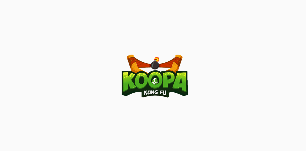 Koopa Kung Fo logo design green sling gaming nintendo theme logocore
