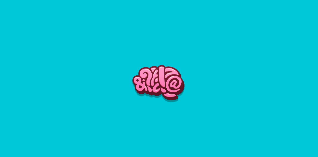brain mindchop logo pink blue wordmark symbol